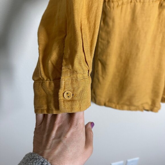 Dissh Maxie Linen Shirt Playsuit Romper Womens Size 6 Resortwear Minimalist Vaca - Picture 5 of 12